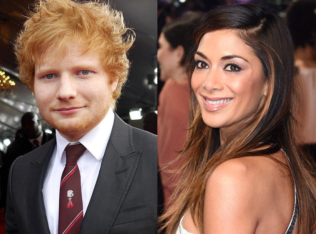 Ed Sheeran, Nicole Scherzinger Ed Sheeran, Nicole Scherzinger